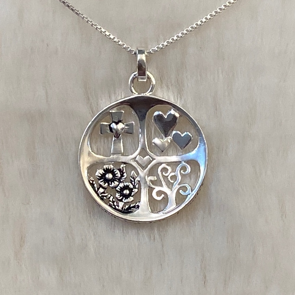 Faith Love Family Pendant